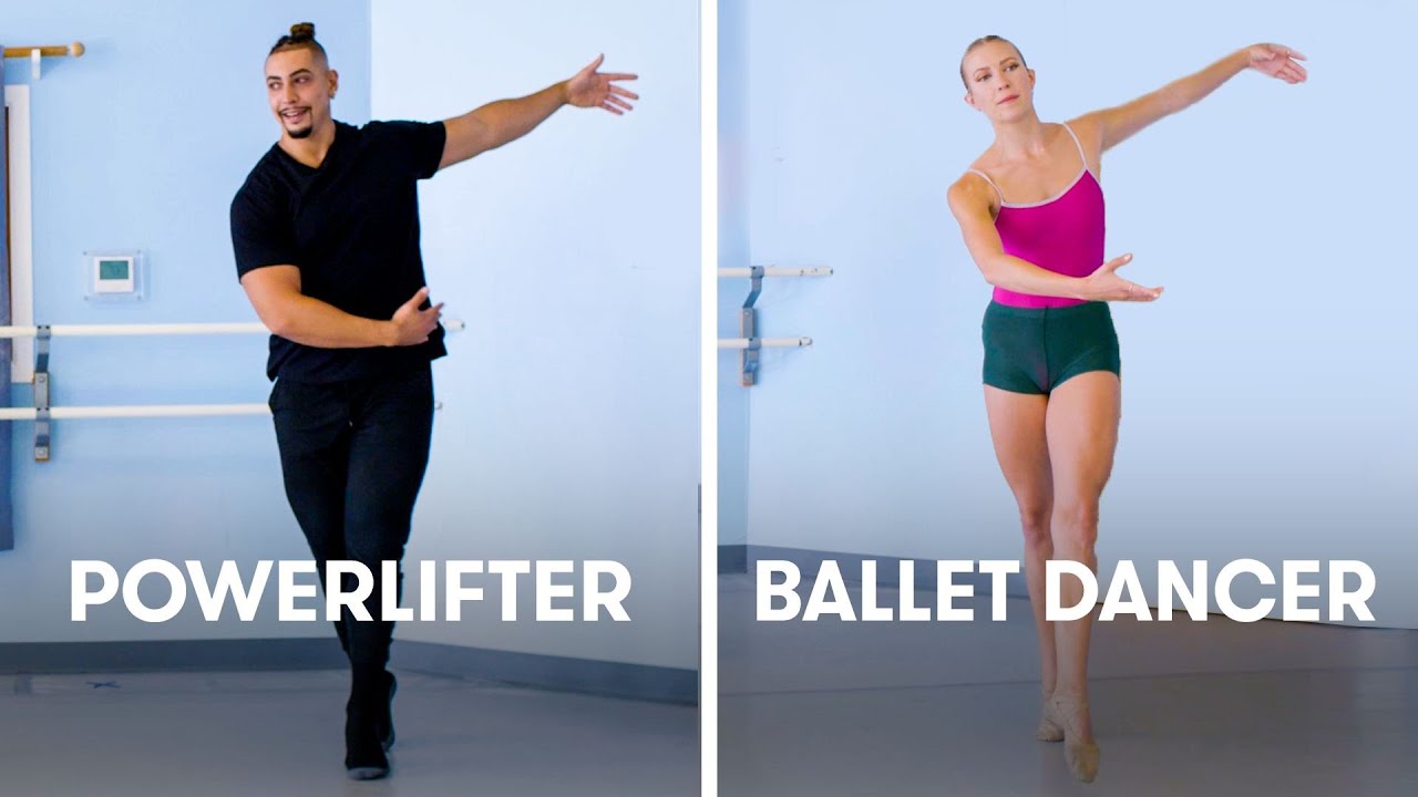 Powerlifters Try to Keep Up With Ballet Dancers | SELF