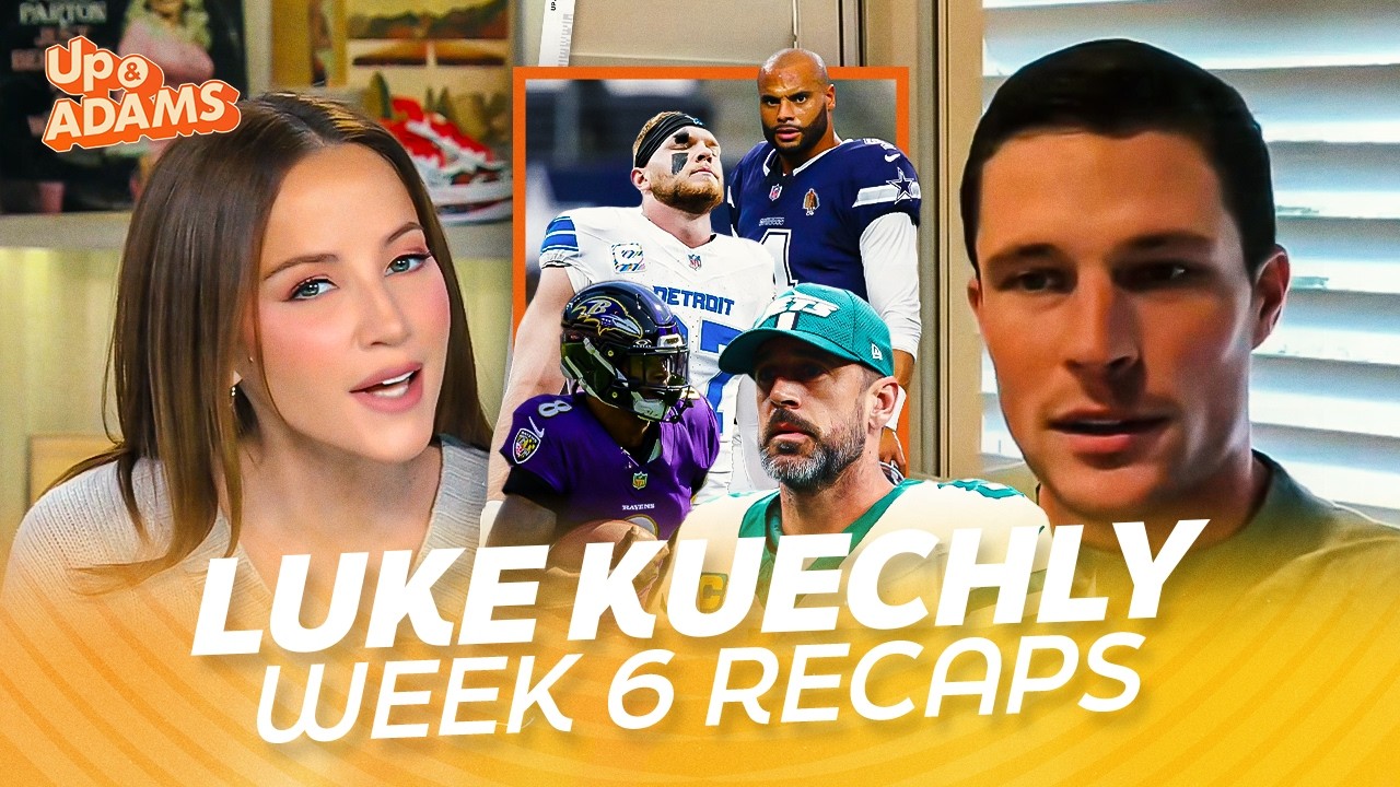 Luke Kuechly on Lions After Hutchinson Injury, Sirianni/Eagles, Lamar Outdueling Jayden, Bills/Jets