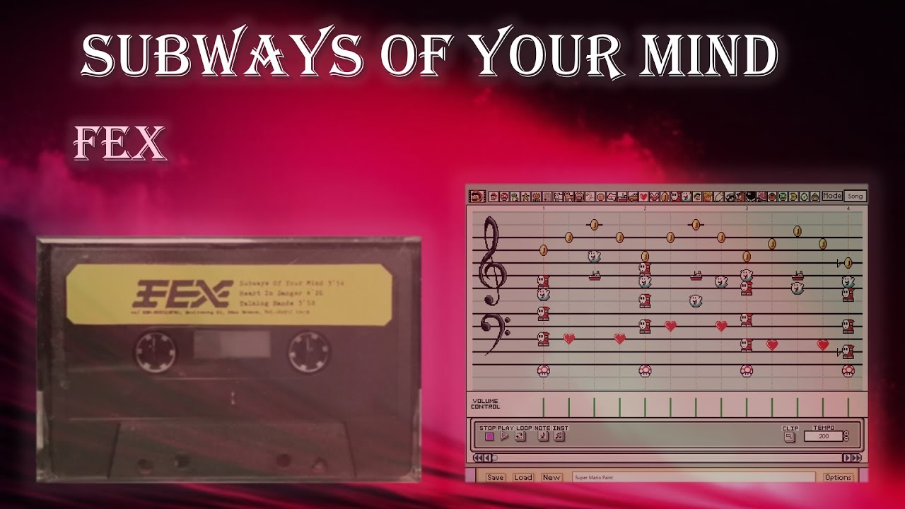 SUBWAYS OF YOUR MIND [Like the Wind] by FEX but it's a Super Mario Paint cover