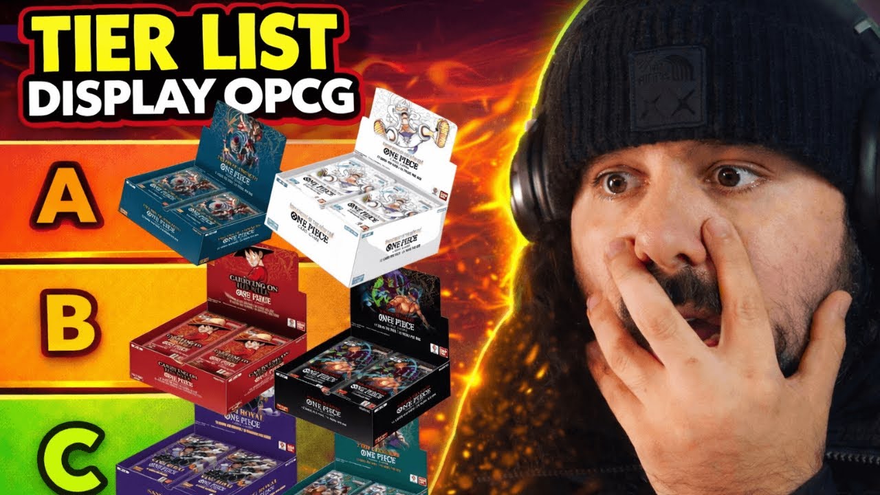 TIER LIST ULTIME 🔥 LES DISPLAYS ONE PIECE TCG LES PLUS RENTABLES (OP01 → OP13) |One Piece Card Game