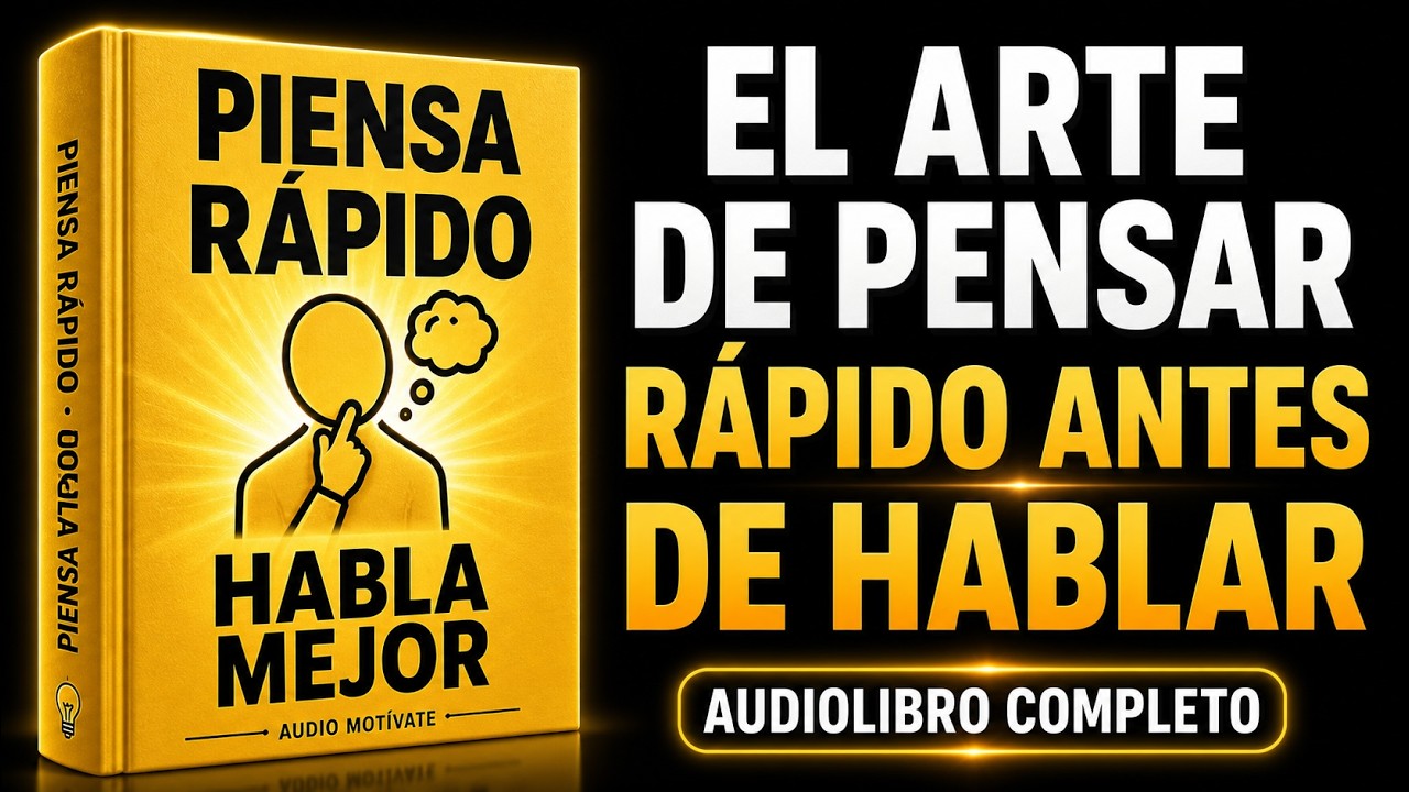 Cómo Pensar Rápido Antes de Hablar El Secreto de las Conversaciones Inteligentes AUDIOLIBRO COMPLETO