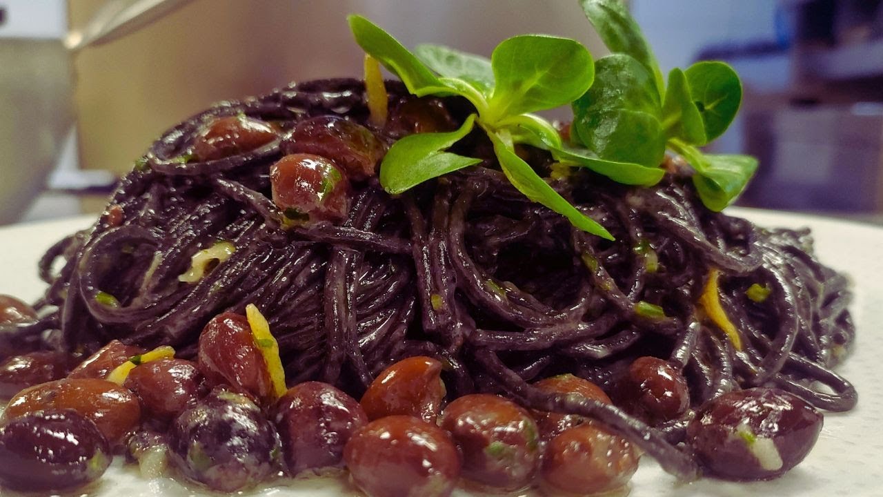 Squid Ink Pasta Recipe | Easy Italian Black Spaghetti