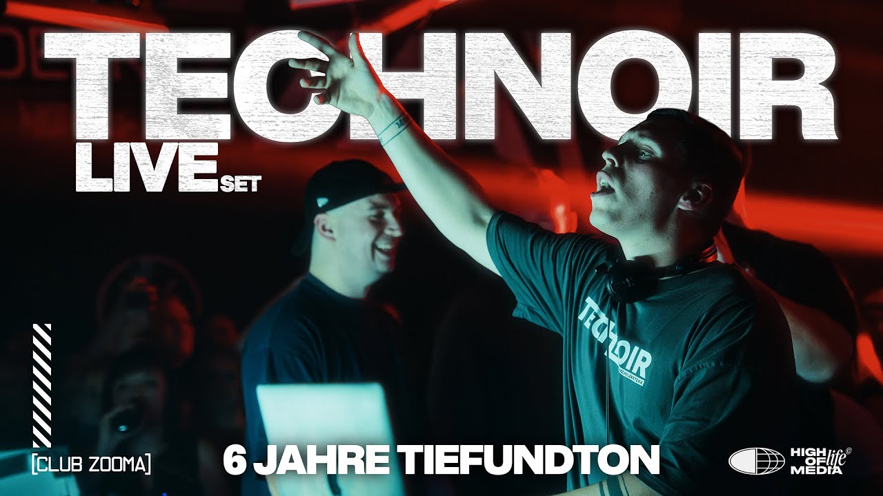 Technoir live @ TiefundTon Bday Club Zooma (Videoset)