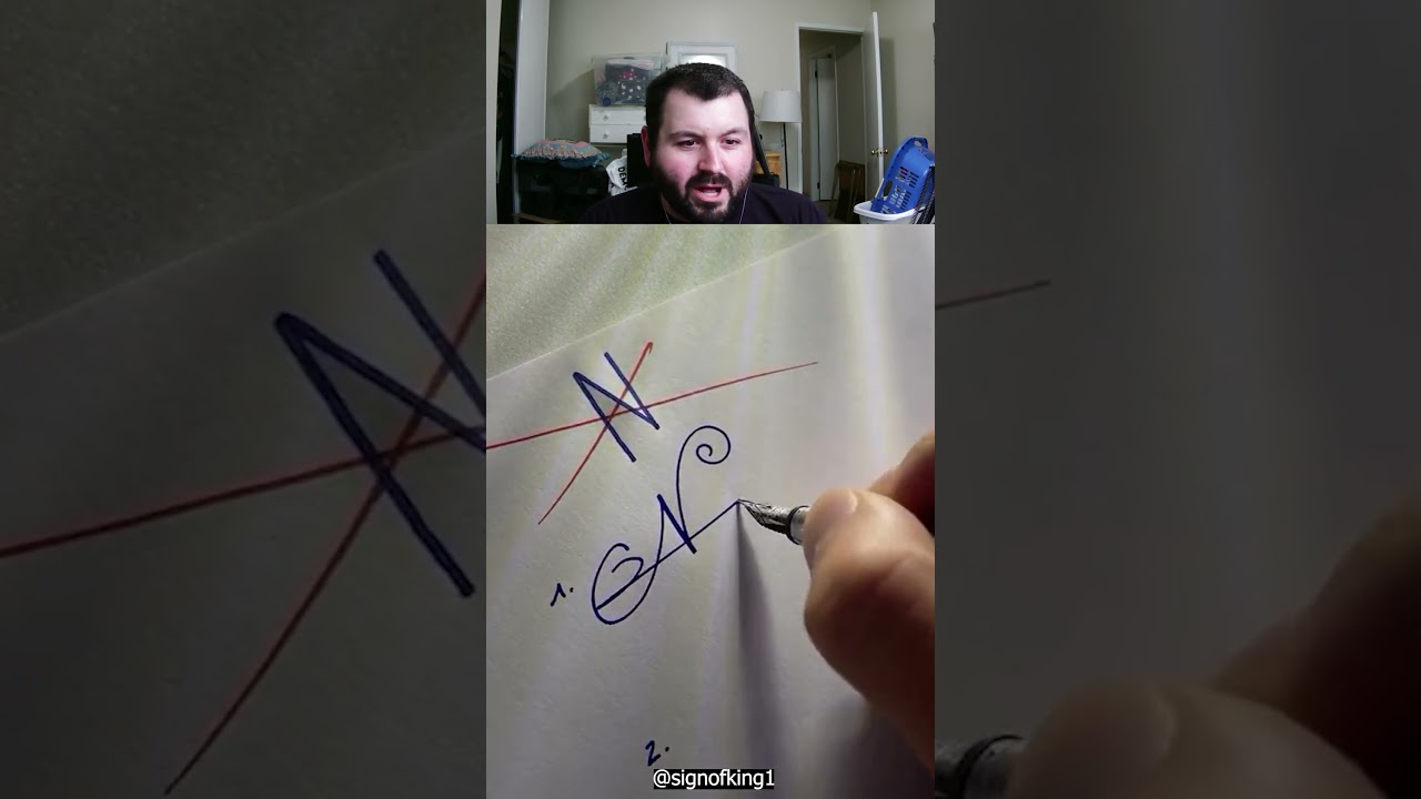 HOW TO SIGN THE LETTER N #shorts