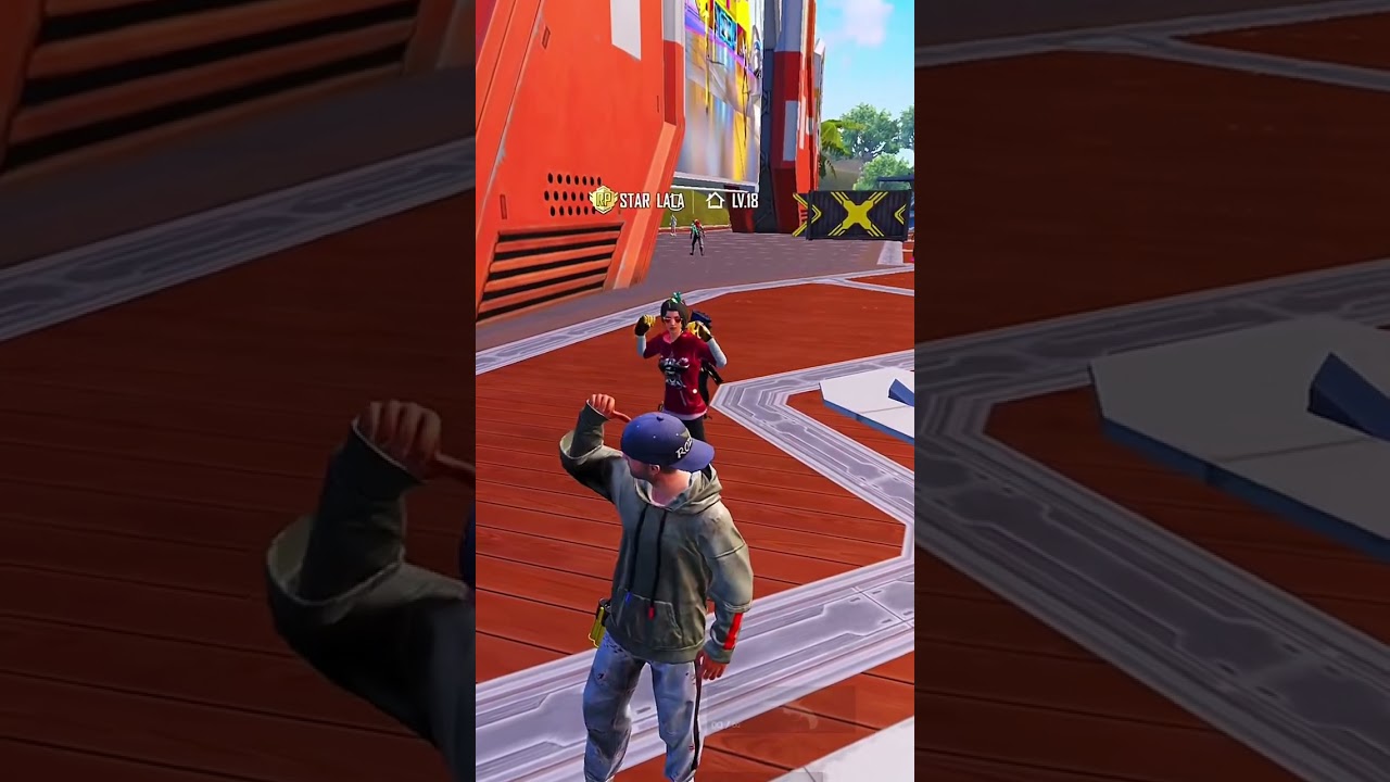 PUBGM EMOTE BATTLE FIGHT NOOB PRANK☠️😯 | CHEER PARK #cheerpark #shorts #pubgmobile