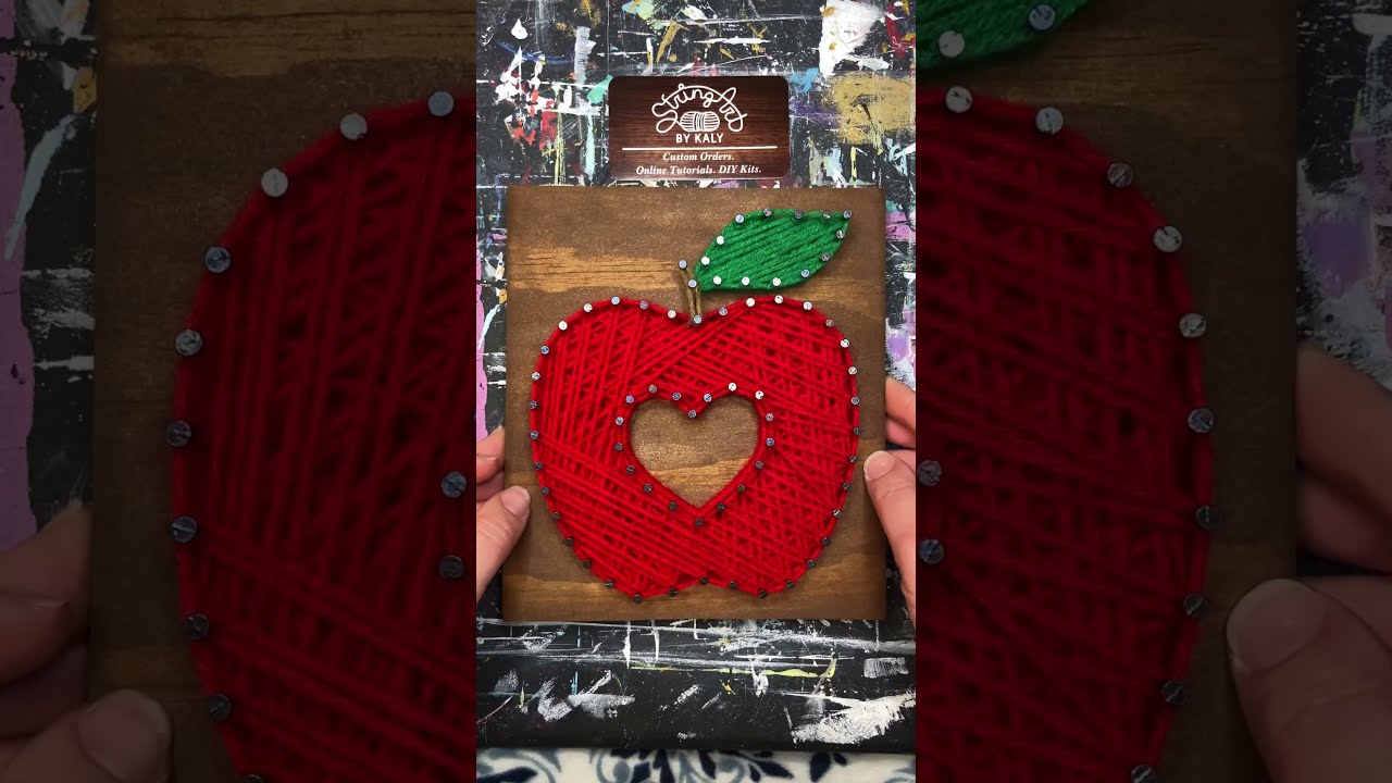 Apple String Art Kit Tutorial