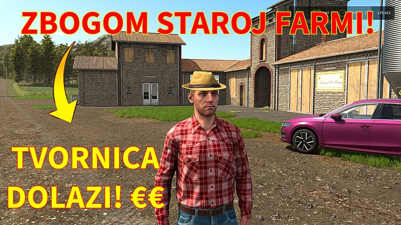 SRUŠIO SAM STARU ŠKOTSKU FARMU DA IZGRADIM TVORNICU! 🏴󠁧󠁢󠁳󠁣󠁴󠁿🚜 (Totalna Transformacija) | Fs25