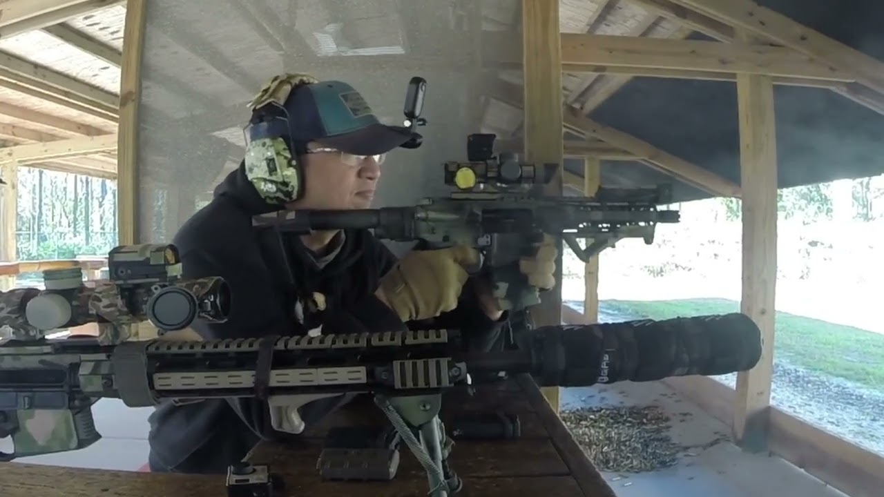 Rifle zeroing to 50 and 100 yards