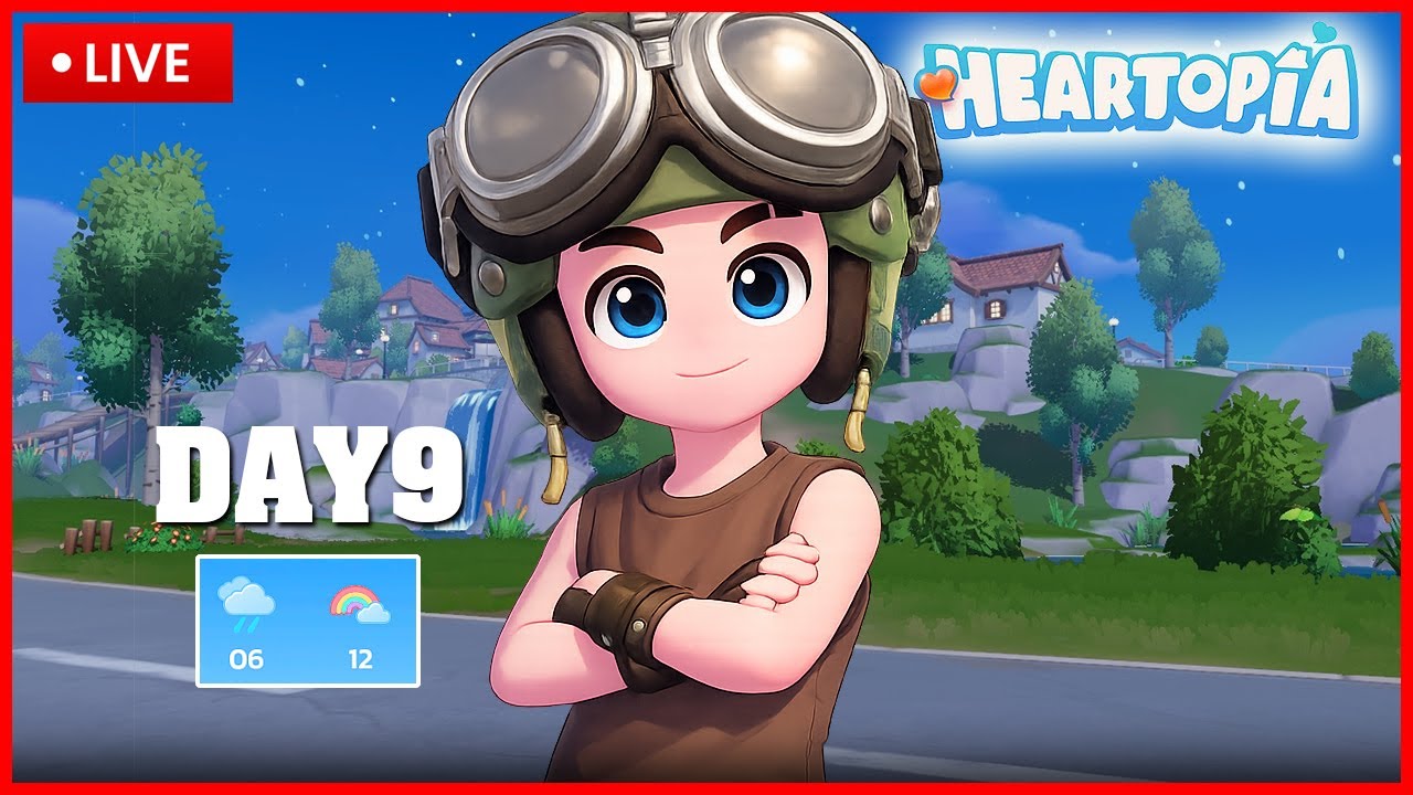 🔴 Heartopia | Day 9 กิจสายฝนวันนี้ #mobydick #heartopia #farming #lifesimulation #games