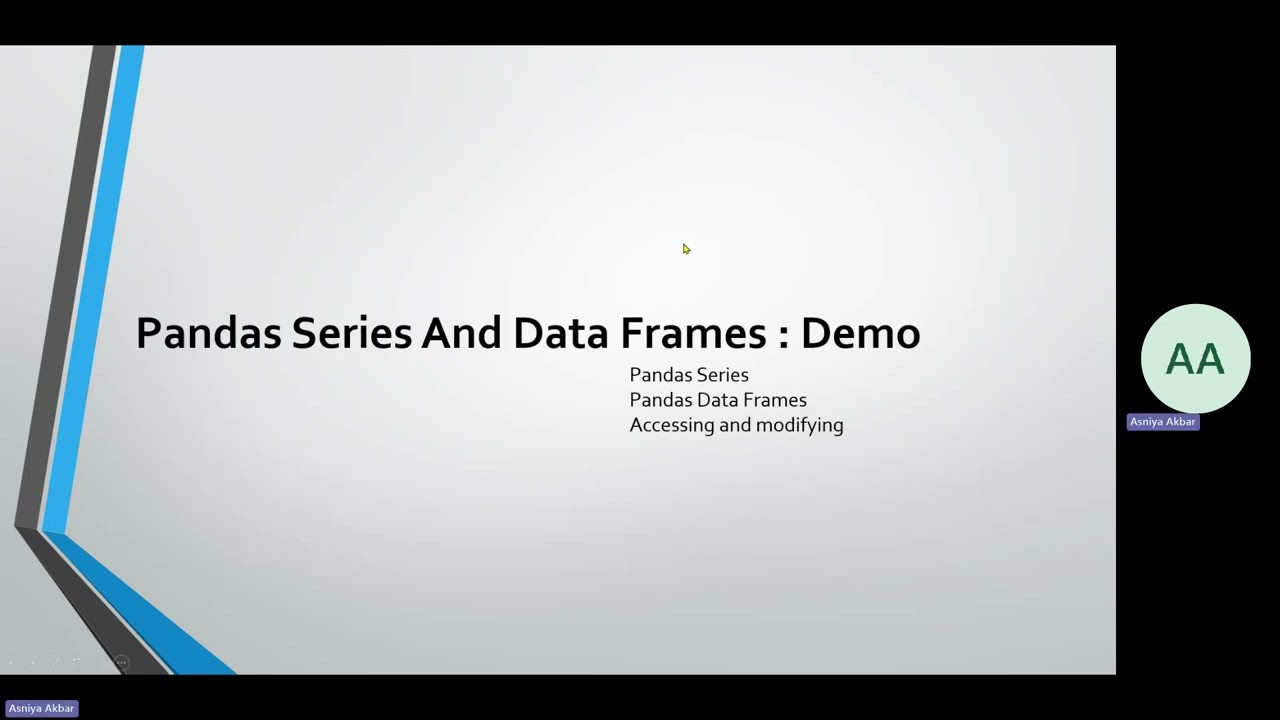 Data Analytics - Python for Data Science – NumPy & Pandas 04 | Module-2 | Part-2