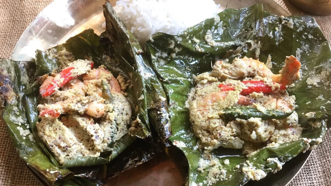 Chingri Macher Paturi (2 types) | Steamed Prawn Paturi | Bengali Traditional Recipe - In Bengali