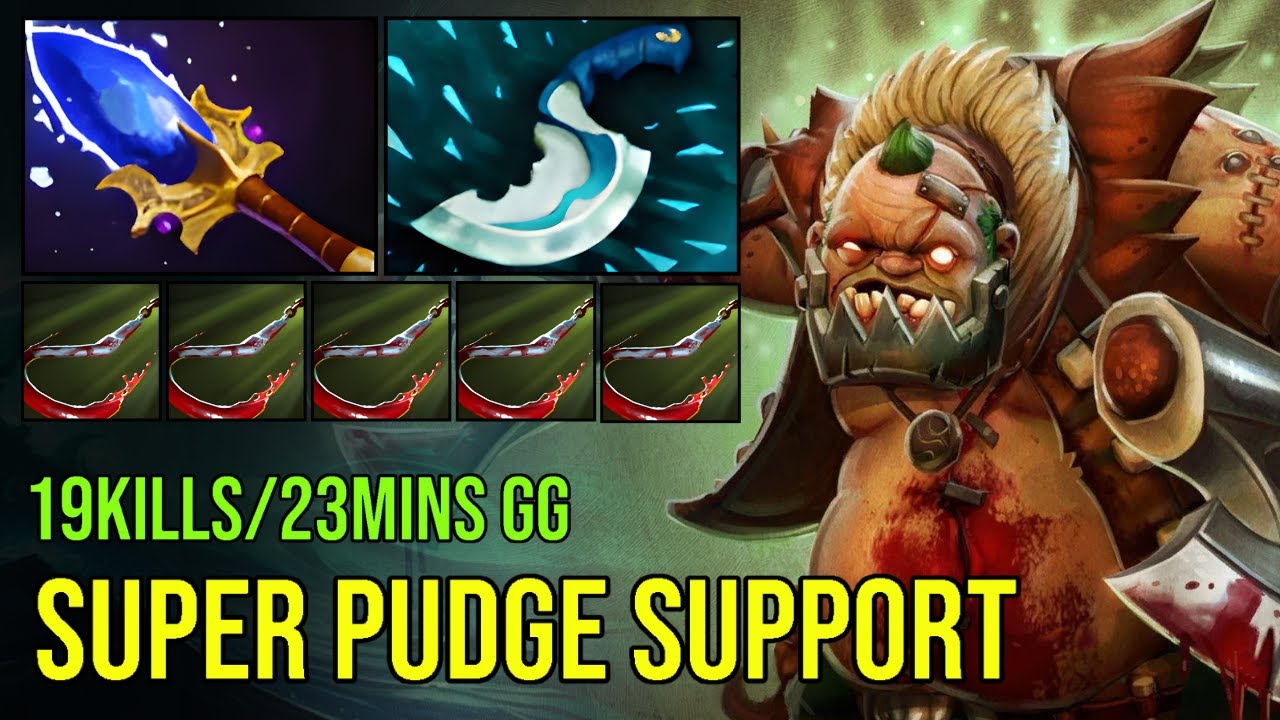 How to Play SUPER Pudge Support! Destroy Enemies in Every Lane — 19 Kills & Easy 23-Min GG! | Dota 2