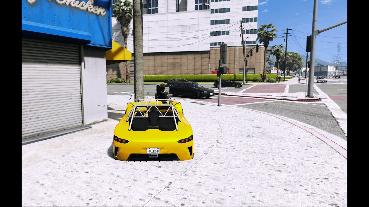 GTA 5 RDE - Hit & Run at Davis Area + Ten Star Escape