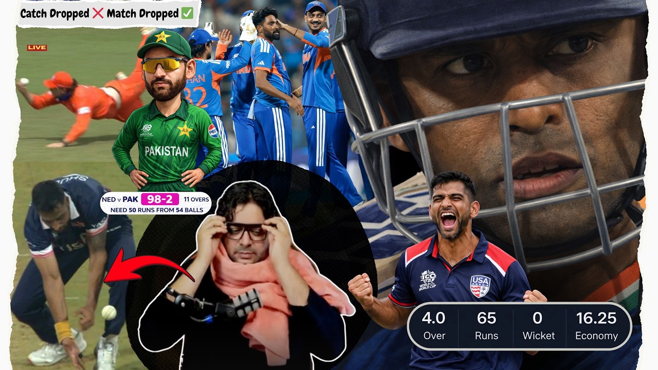 Surya & Bowlers को Salute 😱 USA Ready है Pak को रेलने के लिए 🤣 Netherlands की Catch Drop 🤯