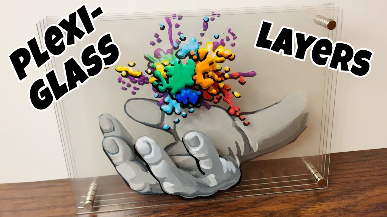 Layered Plexiglass Art!