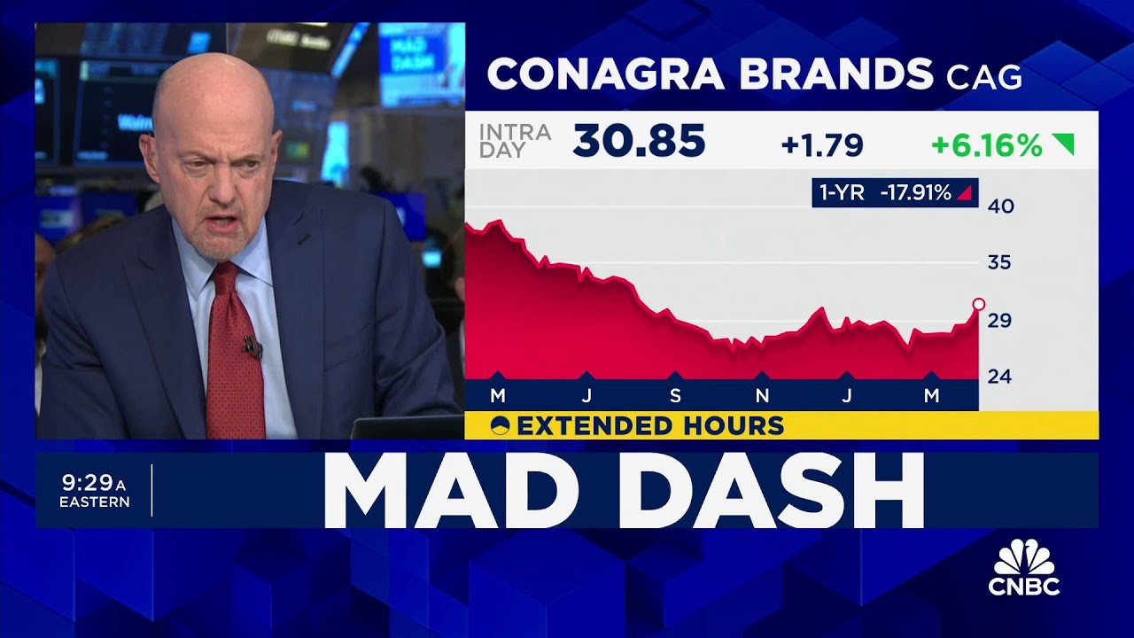 Cramer&rsquo;s Mad Dash: Conagra Brands