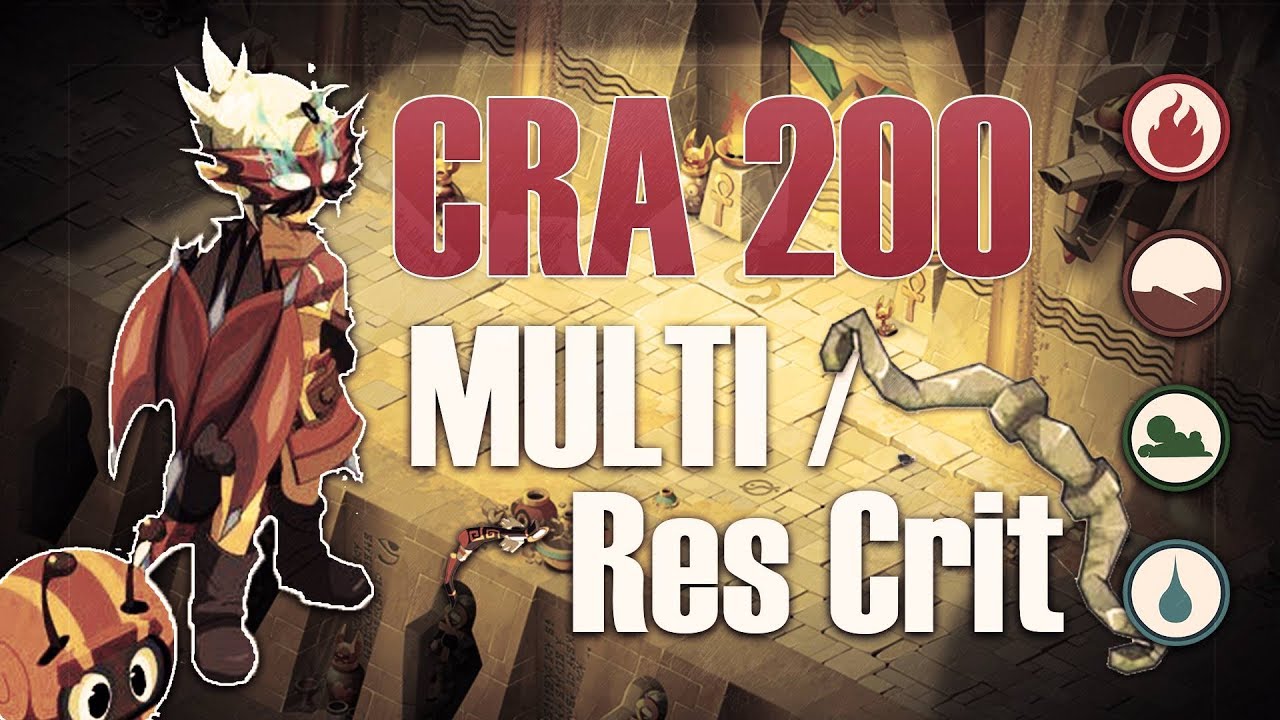[Dofus] STUFF CR&Acirc; FULL MULTI / R&Eacute;SISTANCES CRITIQUES !
