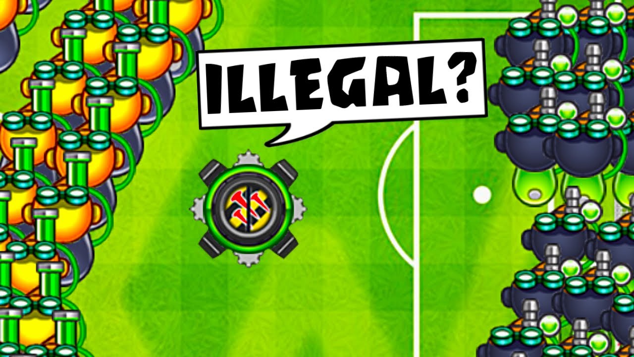 So I used Boltrix's illegal lategame strategy in Bloons TD Battles...