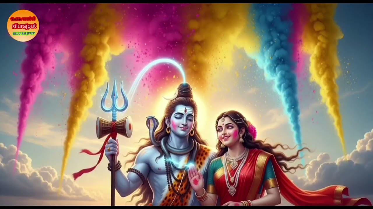 शिव शंकर जी और पार्वती जी की होली | भोलेनाथ के साथ खेली माता पार्वती ने रंगों की होली | Shiv Parvati