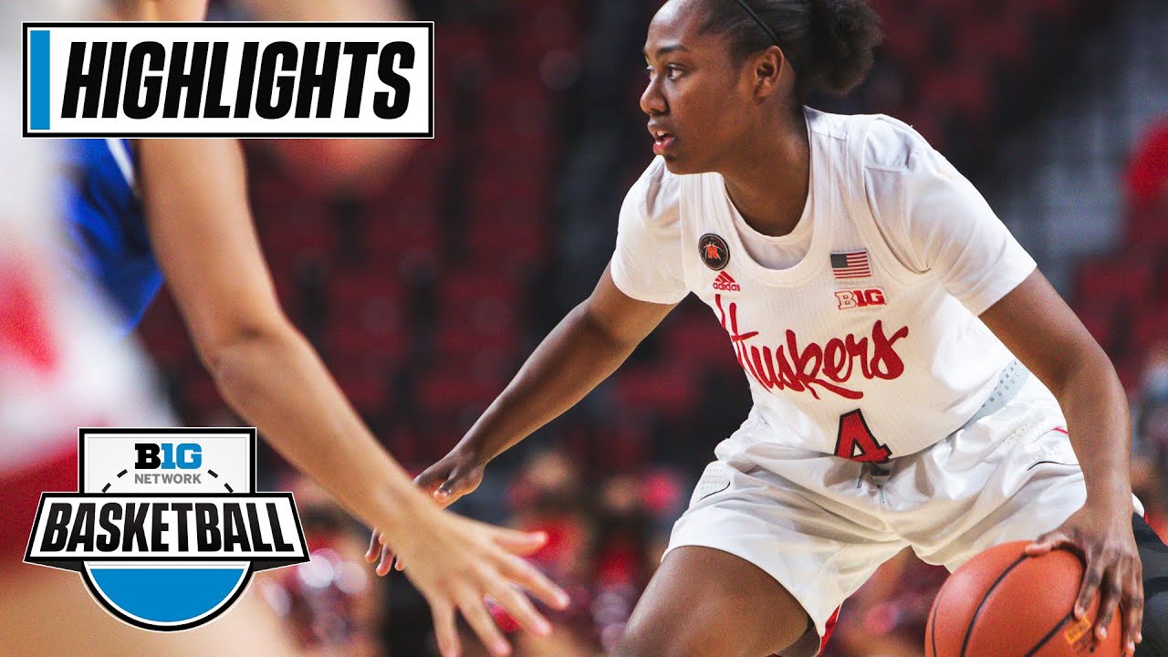 Creighton at Nebraska | Big Ten Women's Basketball | Highlights | Nov. 17, 2021