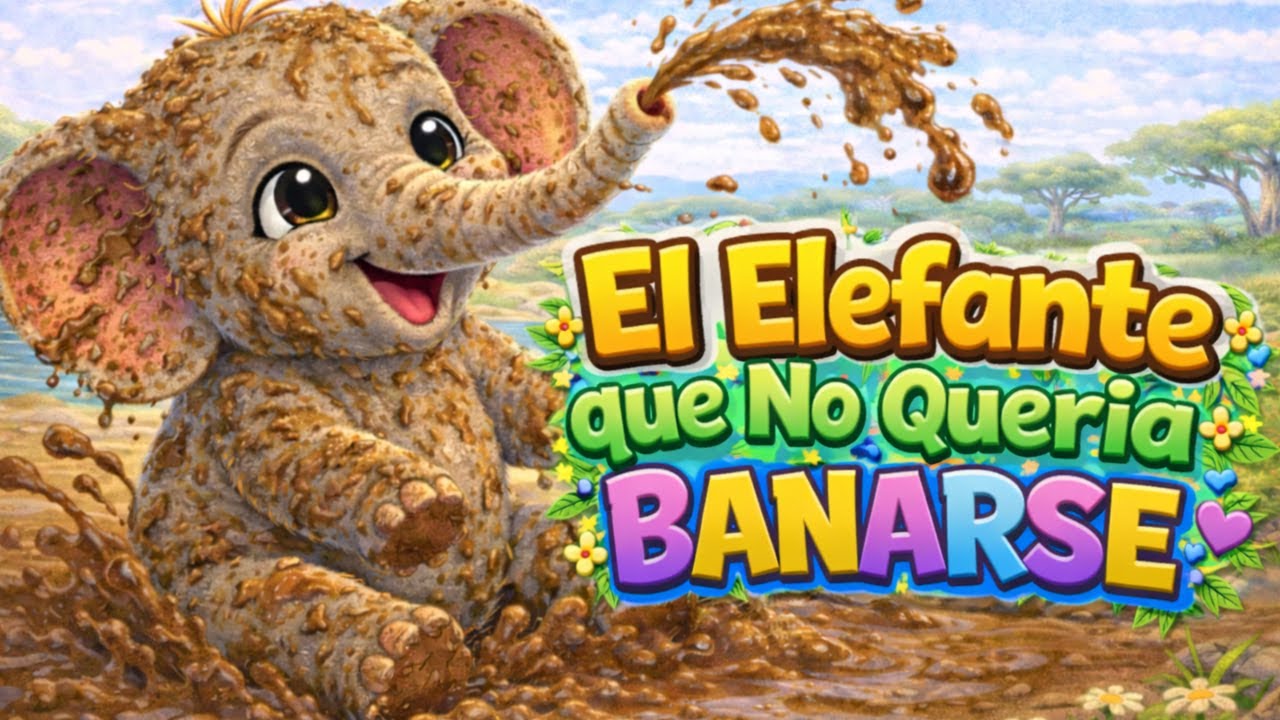 🐘 El Elefante que No Quería Bañarse 🚿 | Cuento Infantil | Zoo Cuentos