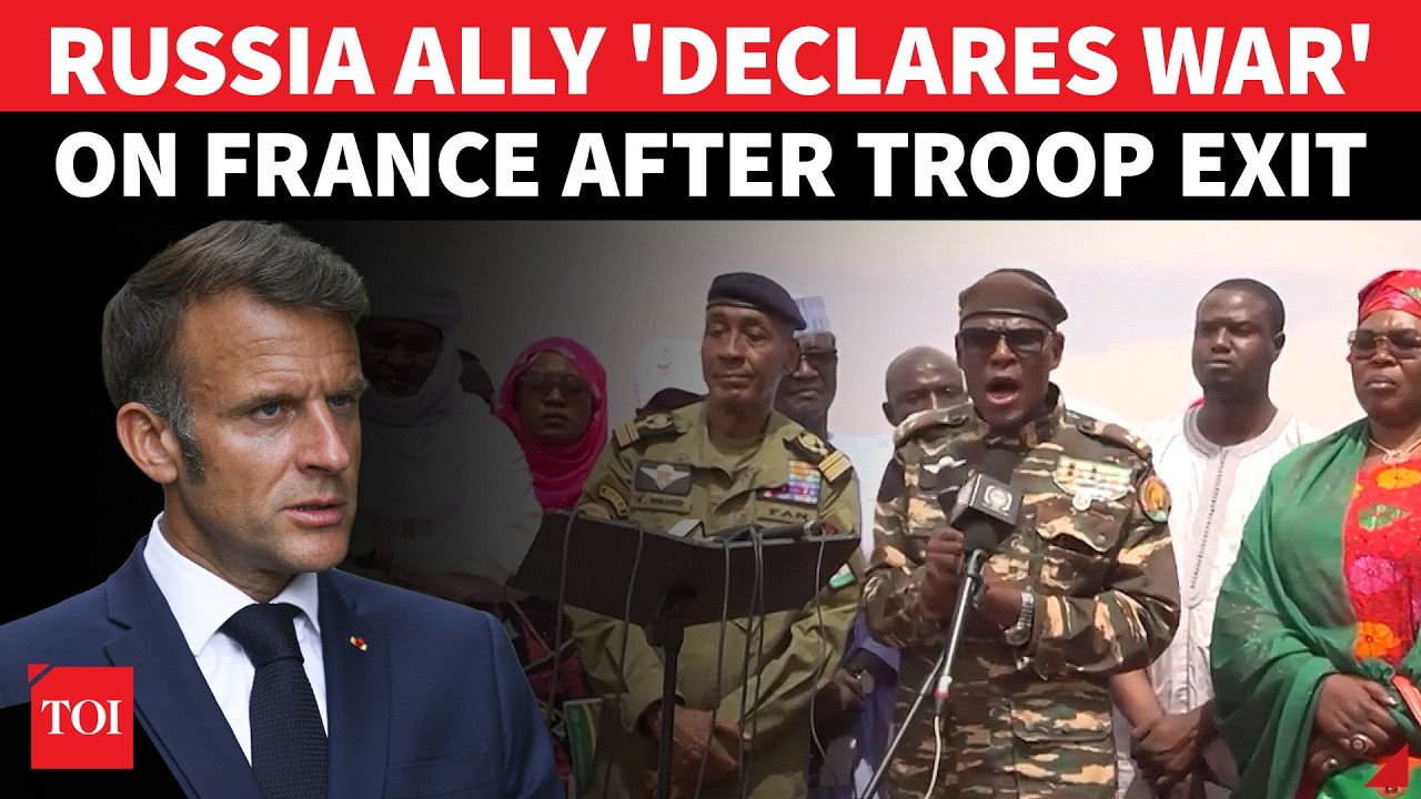 Russia Ally Mobilises Army For War With France After Kicking Out French Troops | 'MACRON'S FAULT'