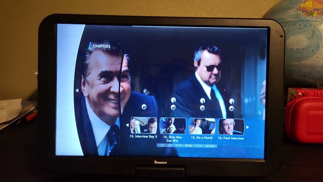 Frost/Nixon Blu-ray Menu Walkthrough (2008)
