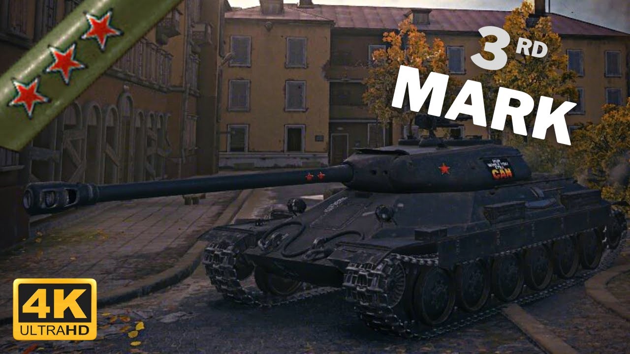 WoT IS-6 Black 3 Marks Of Excellence
