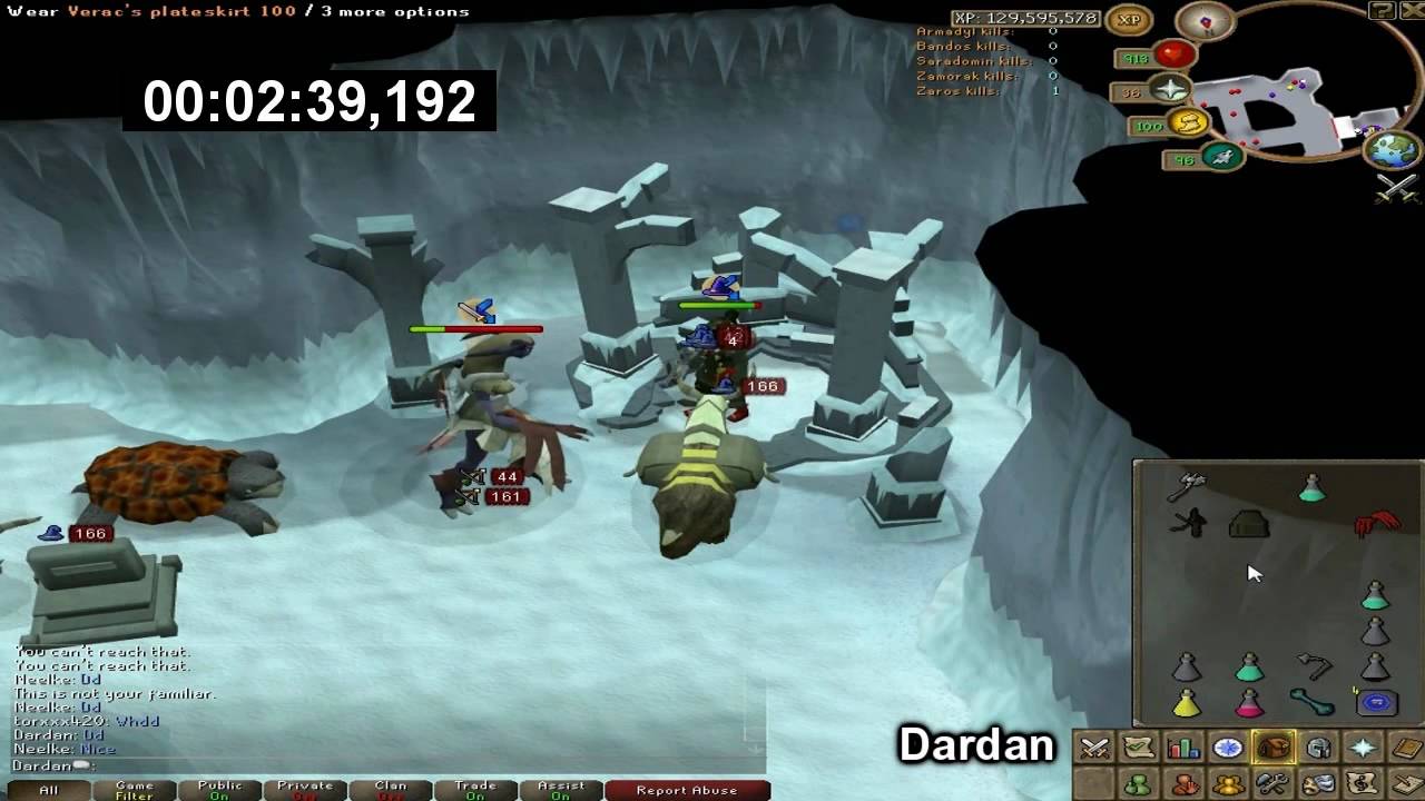 Killing Nex In 3 Minutes with 20 Players