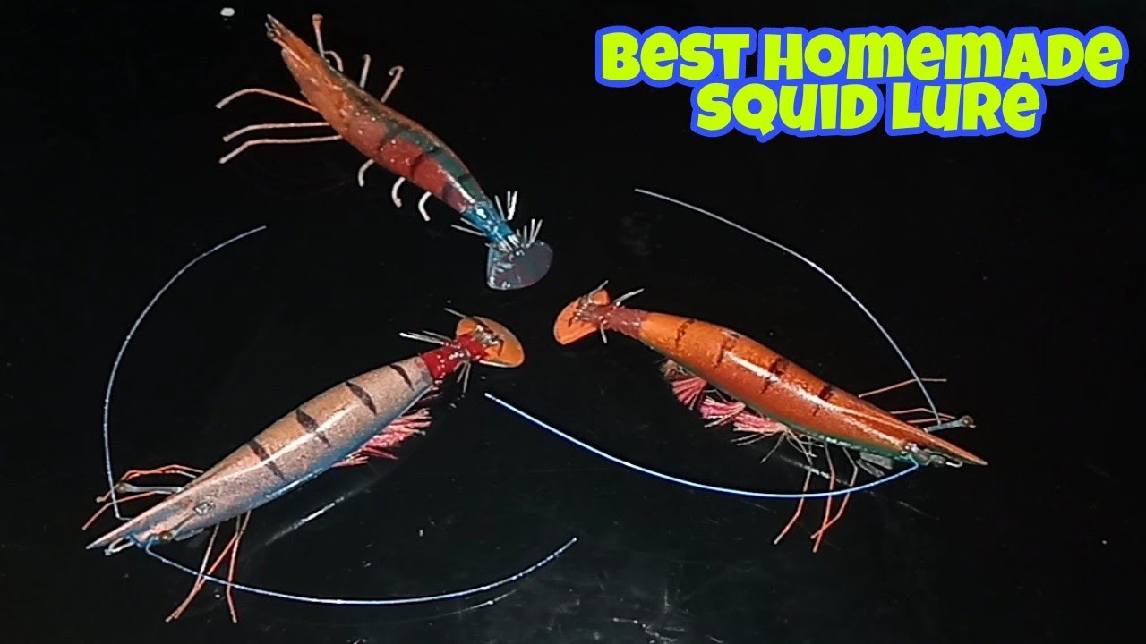 Best homemade squid lure ( NEW DESIGN )