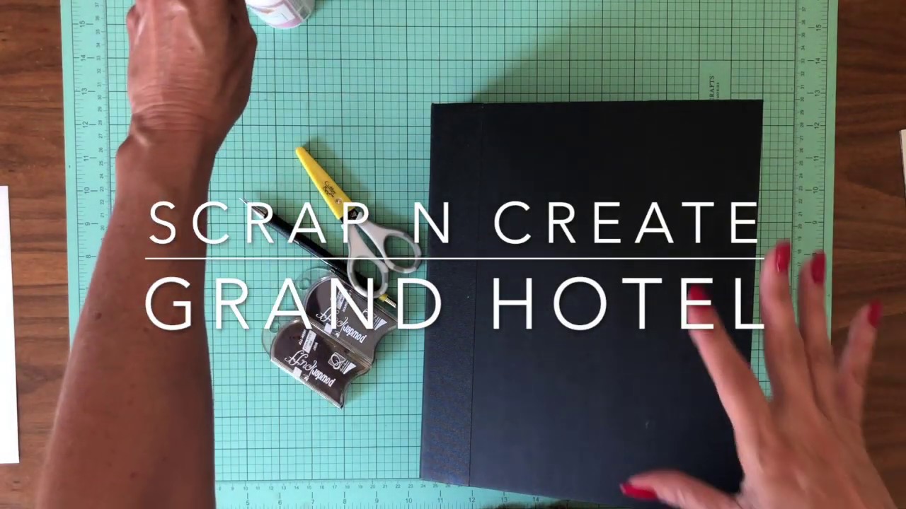 Stamperia Grand Hotel Mini Album Tutorial  2