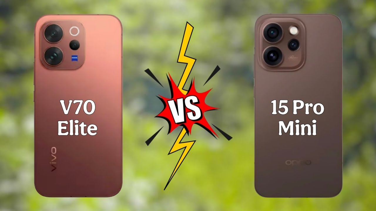 Vivo V7O Elite 5G vs OPPO RENO 15 Pro Mini5G Il Full Comparison