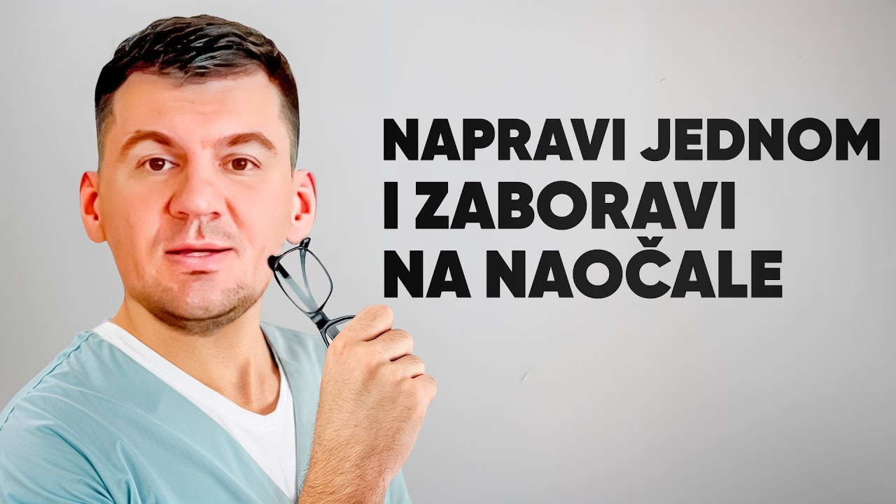 5 vježbi koje su mi pomogle da zaboravim na naočale. Isprobaj ih odmah!