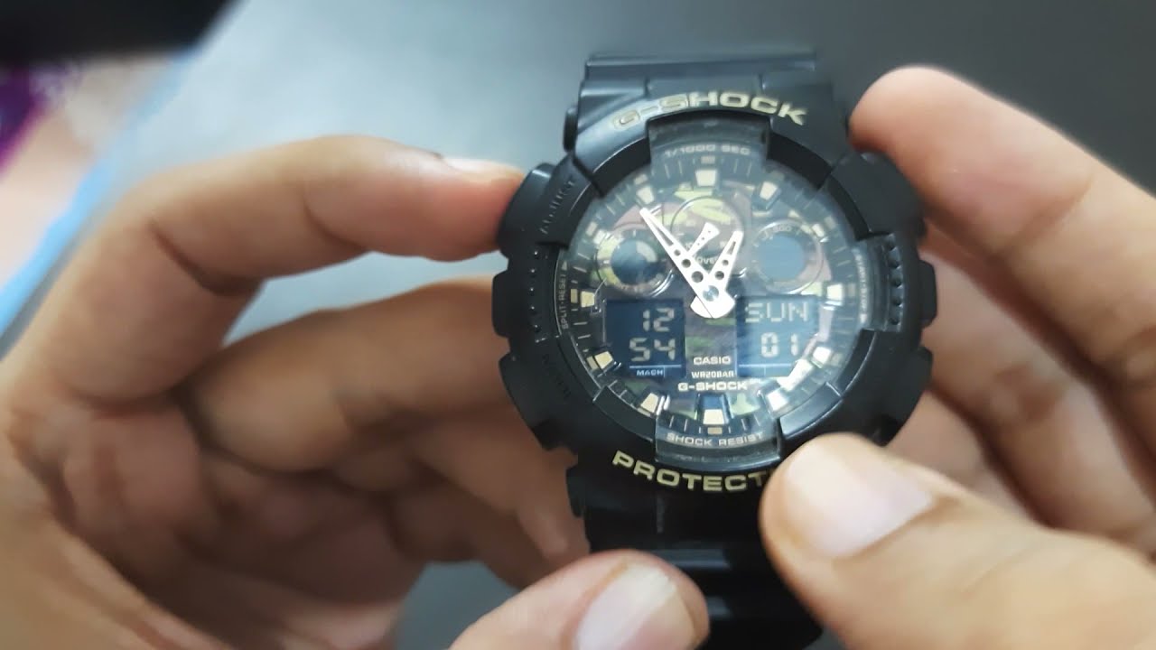 Casio G-Shock GA-100CF-1A9DR (G519) Short Review (In Hindi)