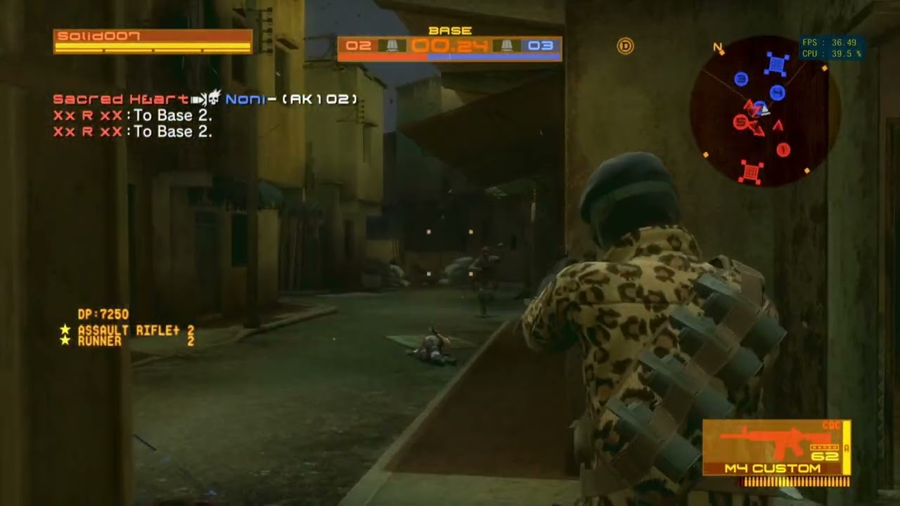 [MGO2] NEW Map Gameplay (Q.Q.)