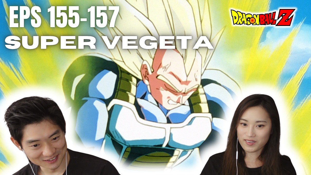 ⚡💪SUPER VEGETA!!! - Dragon Ball Z Ep 155, 156, 157 REACTION! - Making her FINALLY watch DBZ