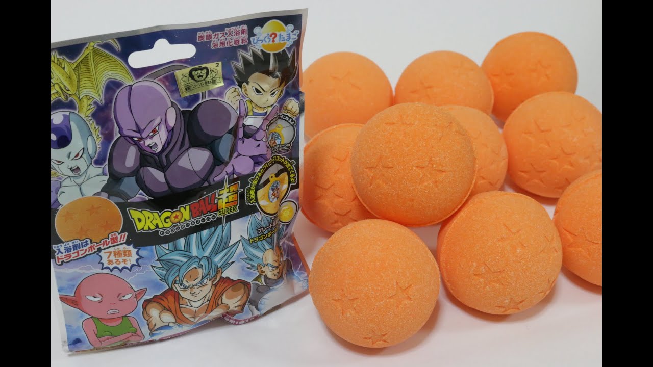 びっくらたまご ドラゴンボール超 ～第6宇宙VS第7宇宙～×10 Dragon Ball Super Surprise Eggs  バスボール 入浴剤 孫悟空 ベジータ 神龍 超サイヤ人