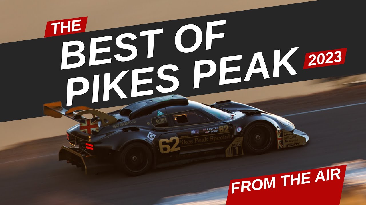 Pikes Peak Race Day | 2023 Highlights from the Air