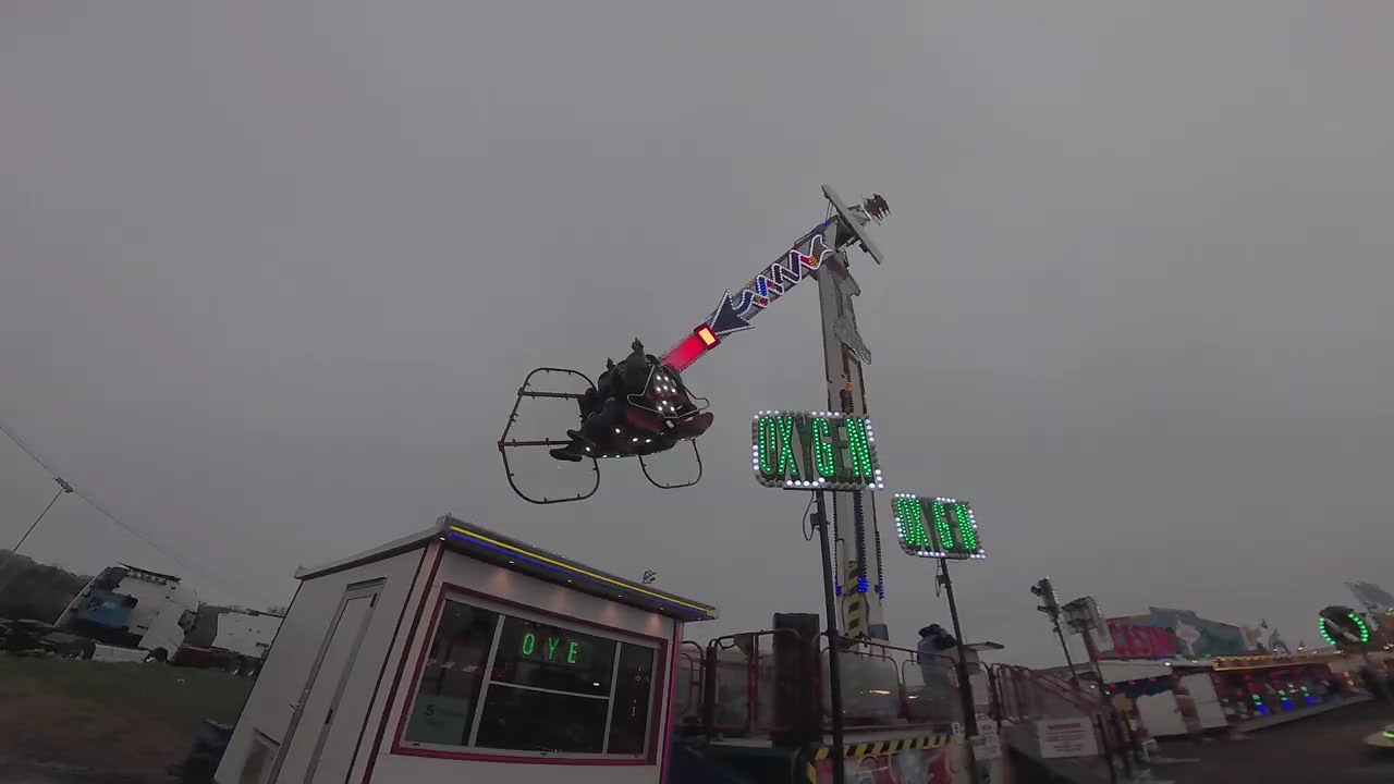 Oxygen Ride At Edward Danters Fun Fair, Clifton Rugby, Bristol