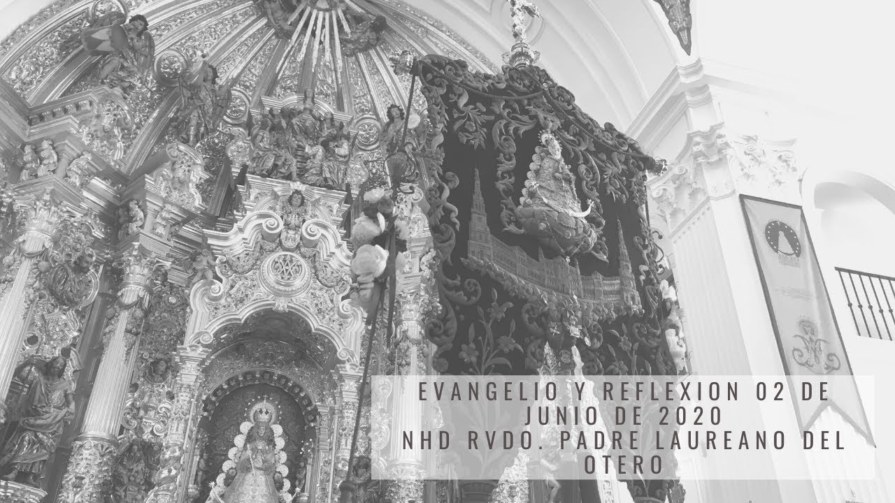 Evangelio y reflexi&oacute;n 2 de junio de 2020 por NHD Rvdo Padre Laureano del Otero #sevillasur20
