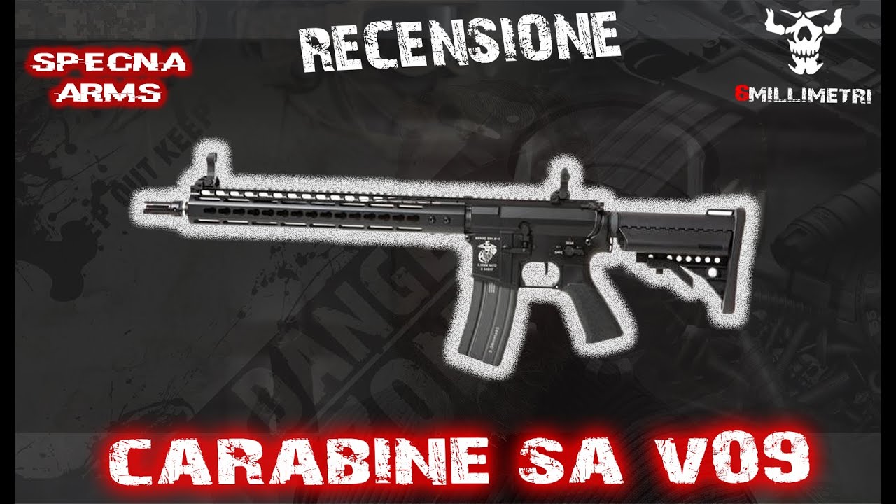 -RECENSIONE- SA-V09 Carbine Replica - FULL METAL - BLACK [SPECNA ARMS ]