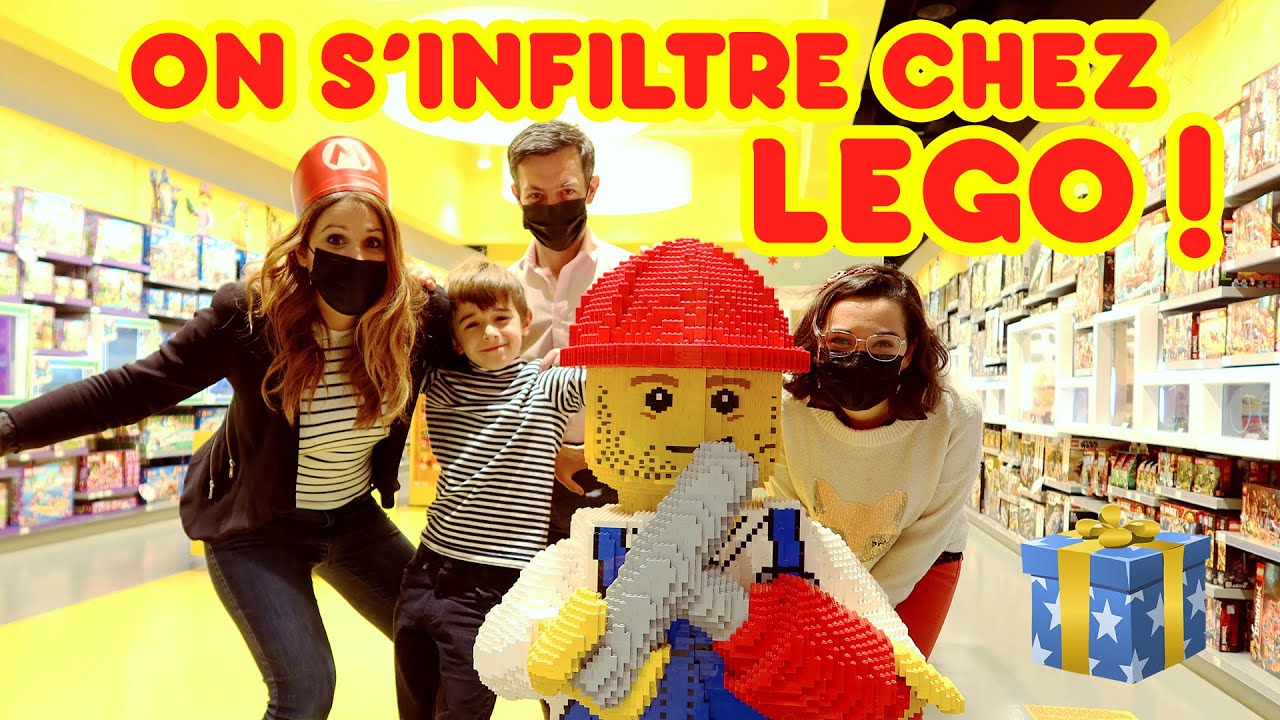 On DÉVALISE le LEGO STORE de Lyon ! - Vlog Angie maman 2.0