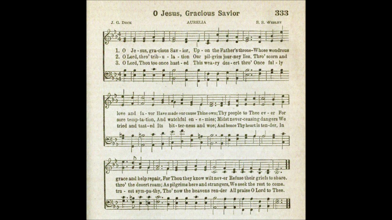 O Jesus, Gracious Savior (Aurelia)