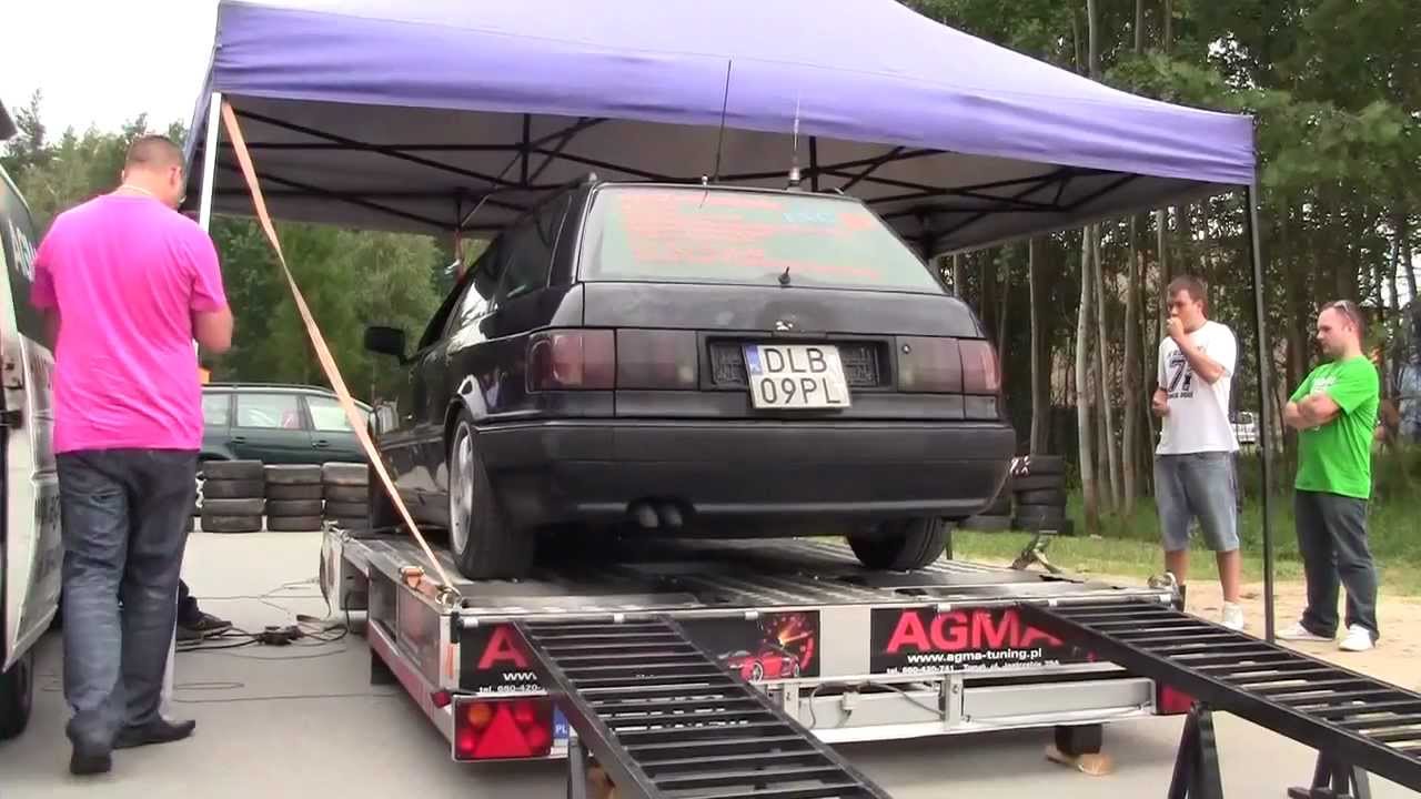 Hamownia audi 80 1.9 TDI 1z