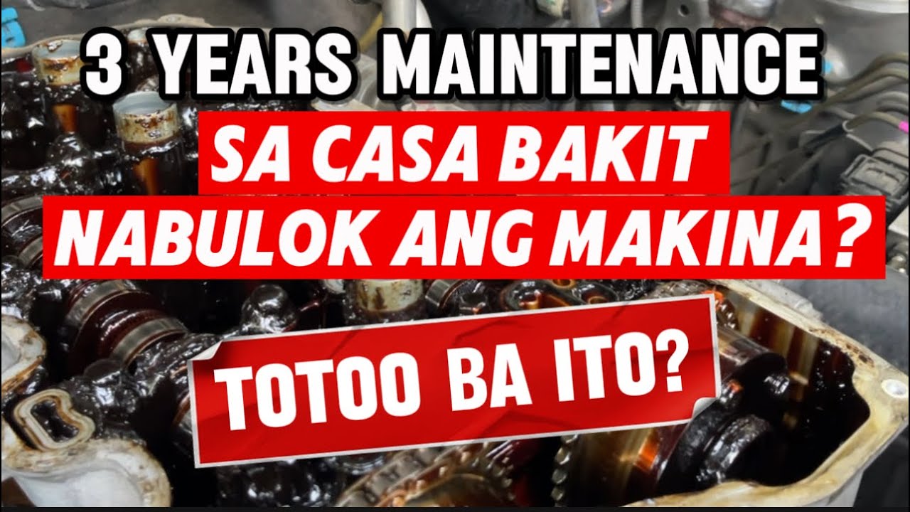 HINDI AKO MAKAPANIWALA HINDI GAGAWIN NG CASA ITO. KUNG SAKALI MAN ANONG LANGIS  ANG INILALAGAY NILA?