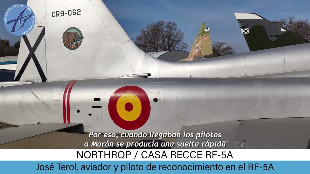 NORTHROP / CASA RECCE RF-5A #lunesdeaviones
