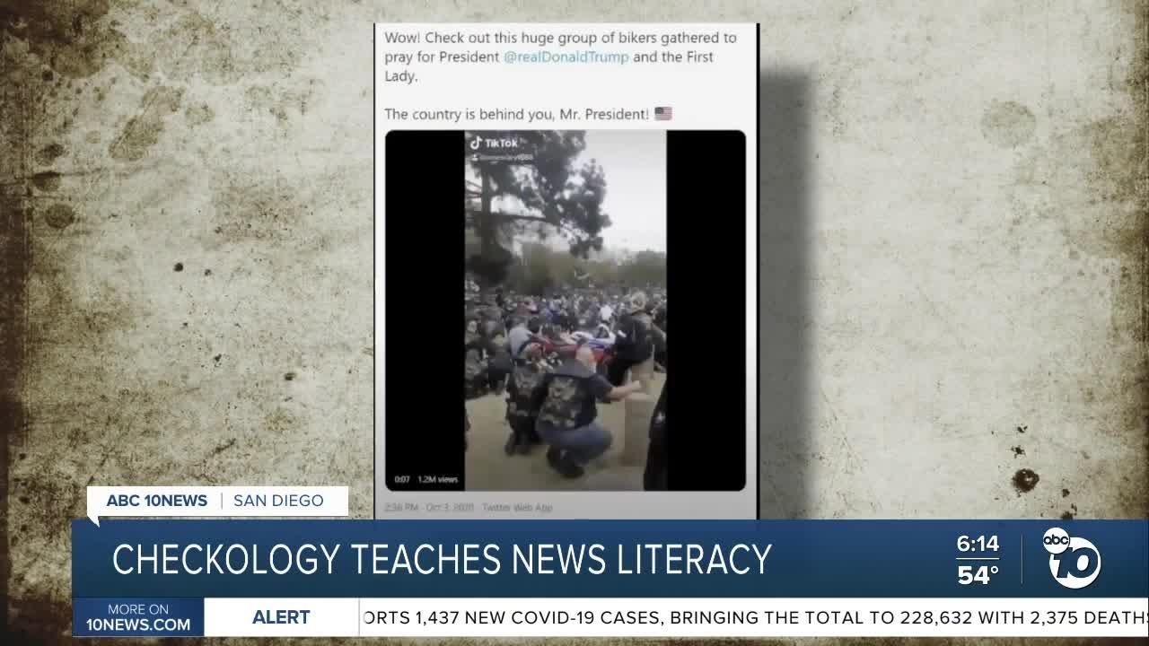 Checkology teaches news literacy