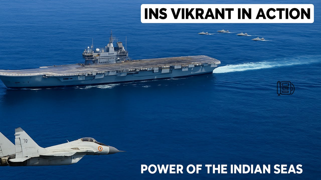 1 Min of INS Vikrant Action