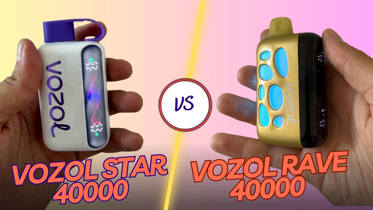 VOZOL STAR 40000 VE VOZOL RAVE 40000 İNCELEME!!!