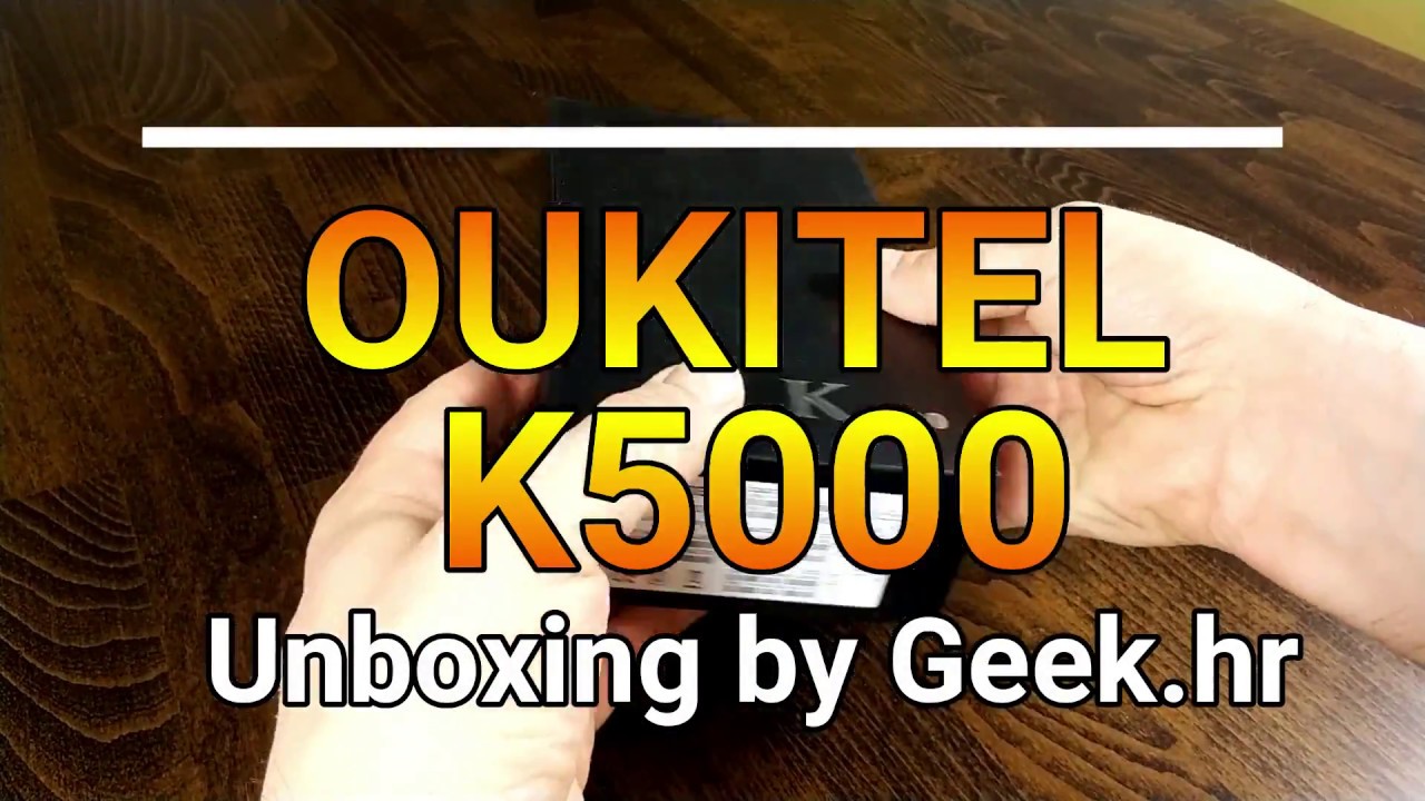 Oukitel K5000 Unboxing